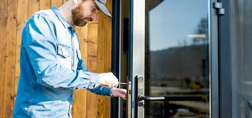 Frameless Glass Storefront Door Locks Replacement in Sunnyvale, CA